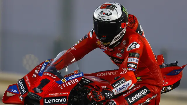 FOTO Pembalap Ducati, Francesco Bagnaia