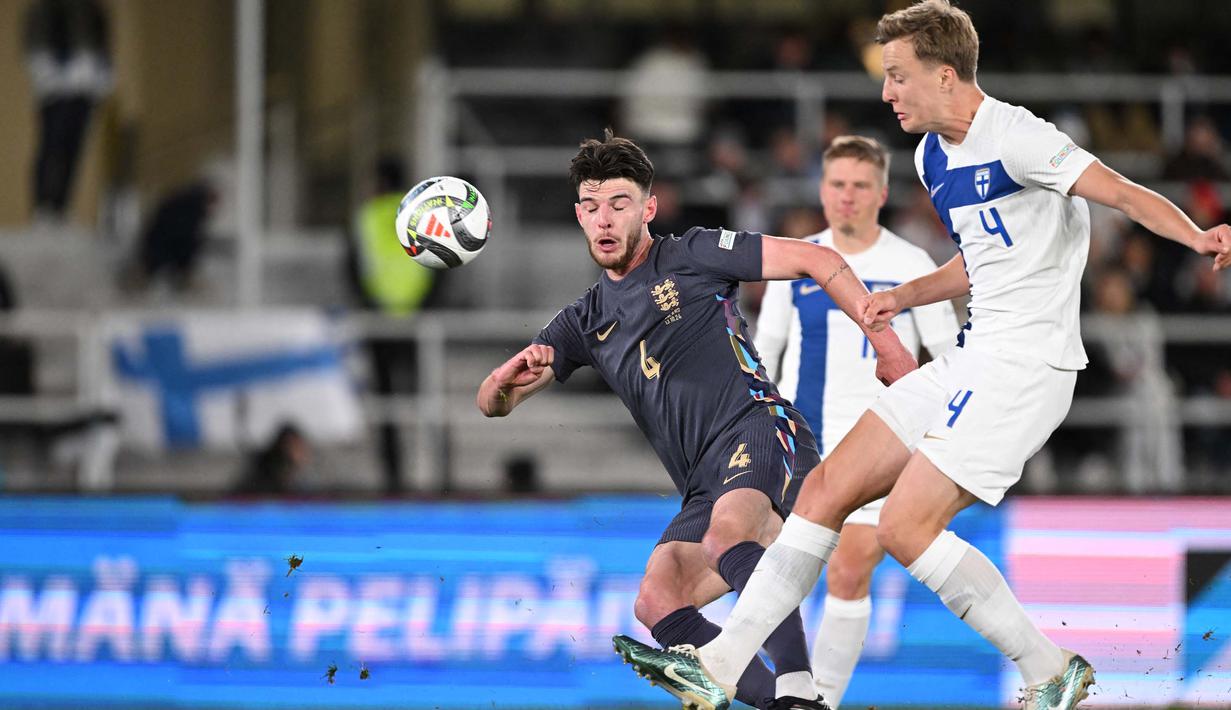 Tampil dominan, tim asuhan pelatih Lee Carsley ini menguasai permainan sepanjang laga. (Jonathan NACKSTRAND/AFP)