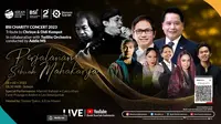 BSI Gelar Konser Orkestra 'Perjalanan Sebuah Mahakarya' Tribute to Chrisye & Didi Kempot pada Selasa (28/2)/Istimewa.