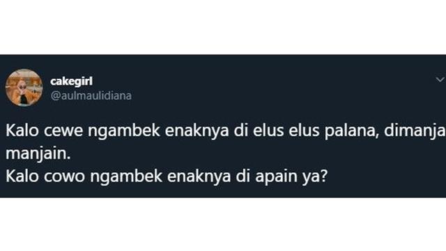 5 Jawaban Kocak Netizen Saat Ditanya Cara Mengatasi Cowok Ngambek
