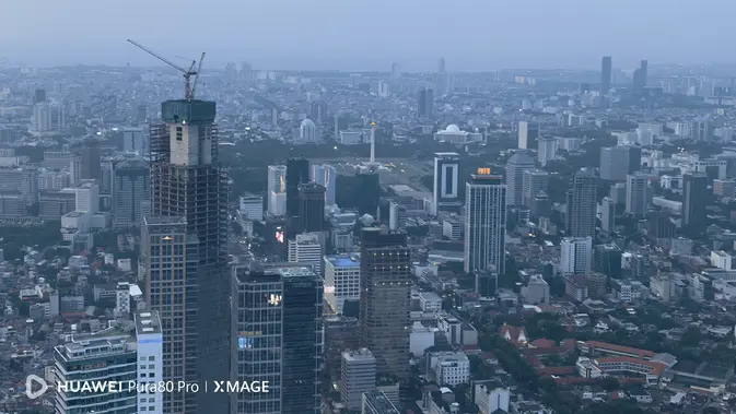 <p>Hasil foto Monumen Nasional (Monas) ikon kota Jakarta menggunakan Huawei Pura 80 Pro. (Liputan6.com/ Anka Fergy Agustian)</p>