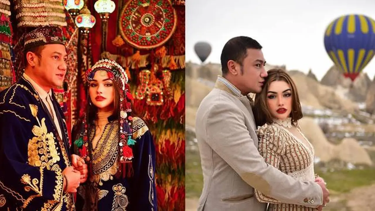 Bak Prewedding, Ini 7 Pemotretan Teuku Rafly dan Nurah Syahfirah di Turki