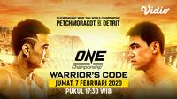 Saksikan Live Streaming One Championship Warrior's Code. sumberfoto: Vidio