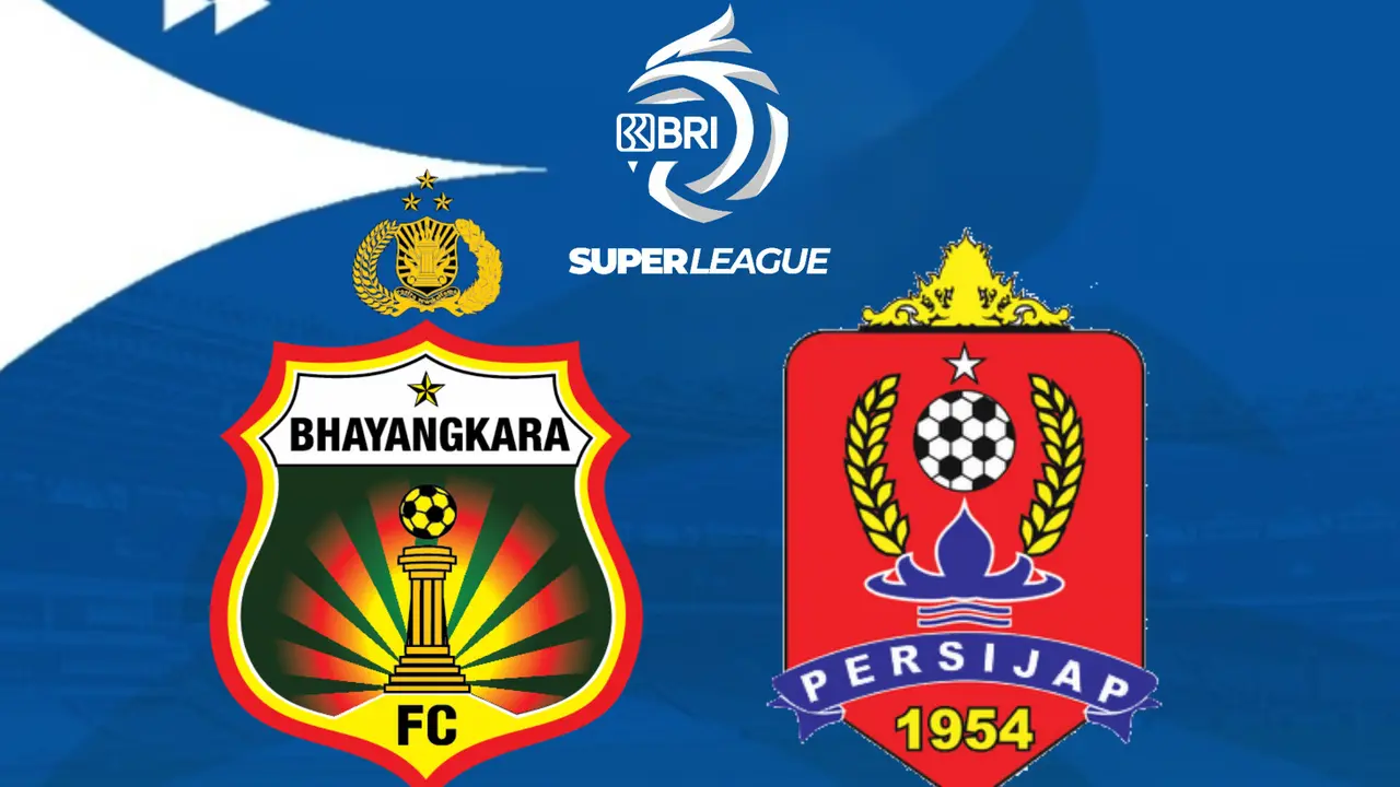 Bhayangkara FC vs Persijap di BRI Super League