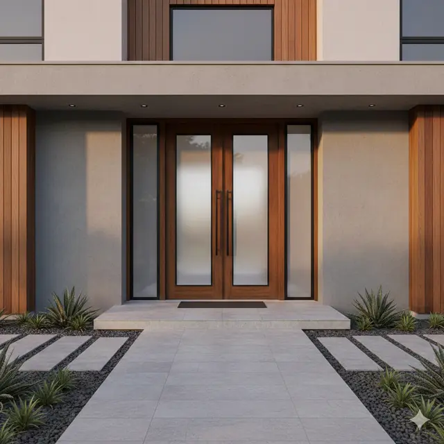 Contoh Model Pintu Depan Rumah Minimalis