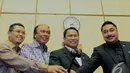 Ferry Djemi Francis (kedua kanan) terpilih menjadi Ketua Komisi V, Jakarta, Kamis (30/10/2014). (Liputan6.com/Andrian M Tunay)