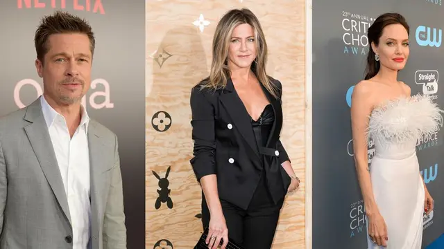 [Bintang] Brad Pitt, Jennifer Aniston, Angelina Jolie