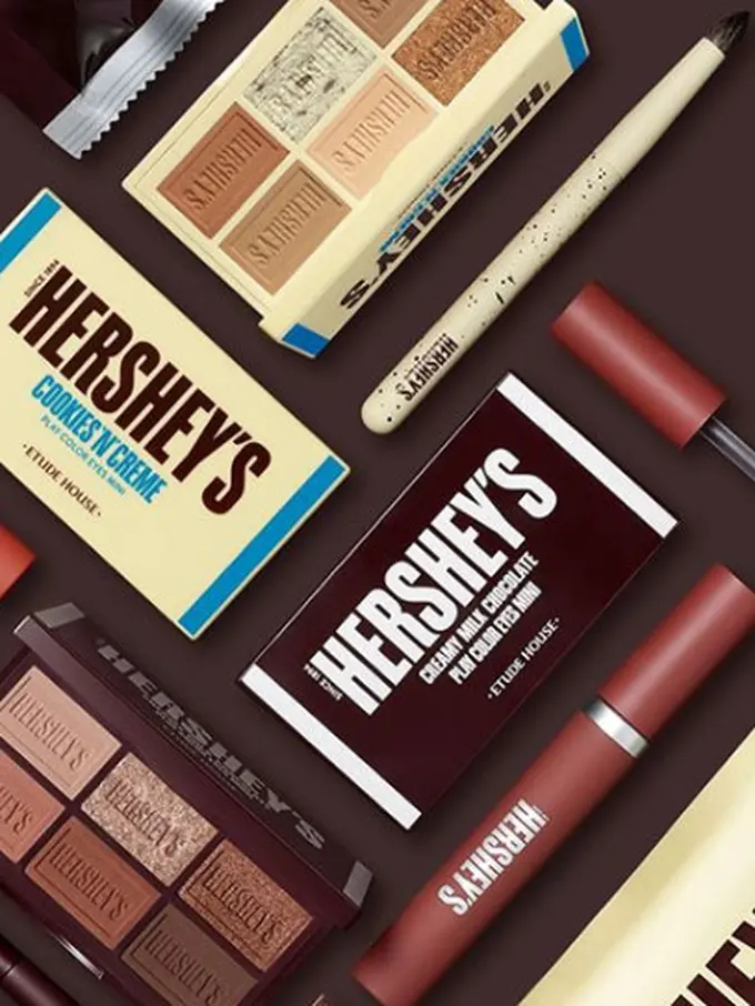 Koleksi Makeup Bertabur Cokelat Hersey's dari Korea