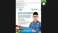 Cek Fakta: Tidak Benar Link Pendaftaran Bantuan Insentif Guru ASN-Honorer Rp 2,1 Juta