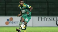Bek Sriwijaya FC, Marckho Sandy Merauje. (Bola.com/Iwan Setiawan)