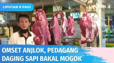 Tingginya harga daging membuat omset pedagang turun hingga 50 persen. Sebelumnya di kisaran Rp 110-Rp 120 ribu per kg kini harga daging sapi mencapai Rp 130-Rp 140 ribu per kg. Menyikapi hal tersebut, pedagang daging sapi di sejumlah daerah akan mela...