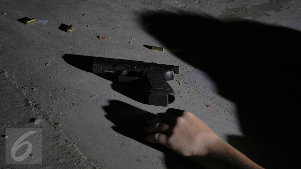 Bunuh Diri Tembak Kepalanya