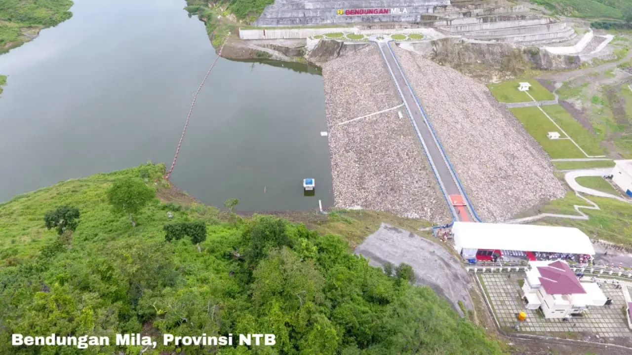 Pembangunan dan rehabilitasi jaringan irigasi di NTT dan NTB