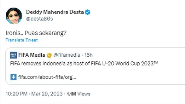 Desta - Piala Dunia U-20 (Foto: Twitter/@desta80s)