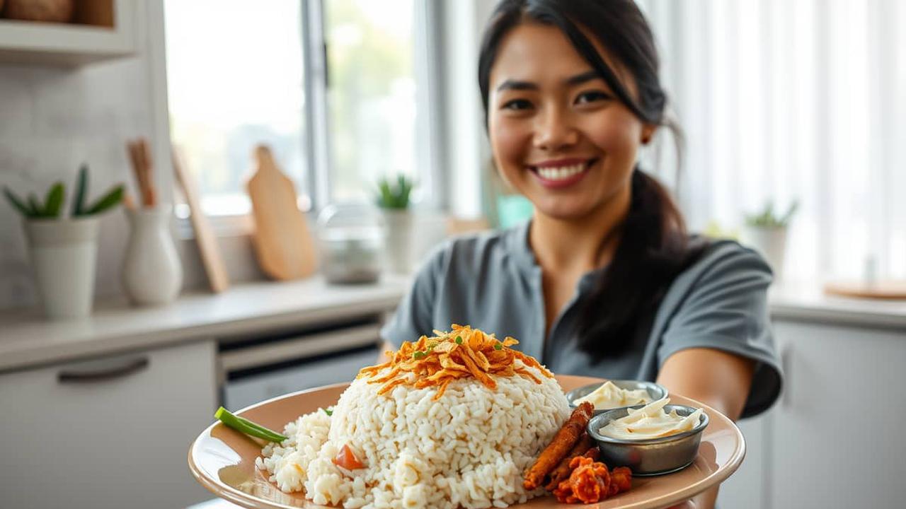 resep nasi uduk magic com