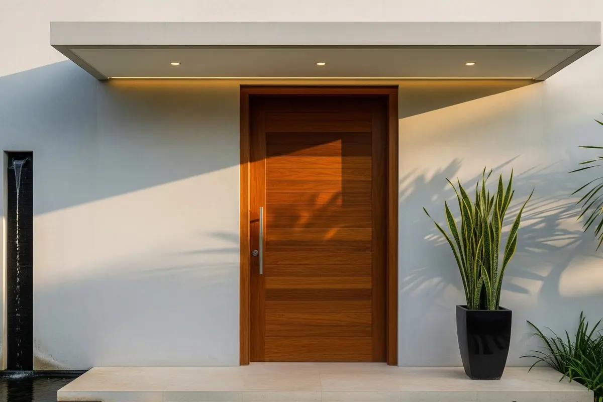 Contoh Model Pintu Depan Rumah Minimalis