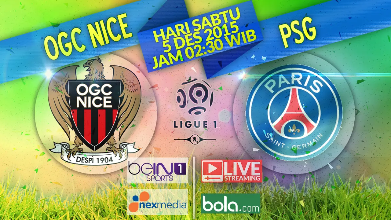 OGC Nice vs Paris Saint-Germain (Bola.com//Samsul Hadi)