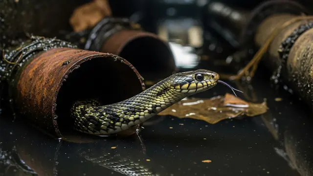Ular yang Bisa Muncul di Septic Tank (AI)