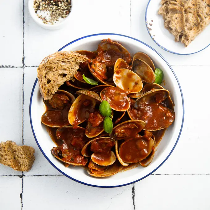 kerang saus asam pedas manis