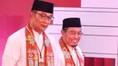 Sebelumnya, Ridwan Kamil sempat memberi keterangan terkait nama pasangan Ridwan Kamil-Suswono adalah RIDO. (Liputan6.com/Angga Yuniar)