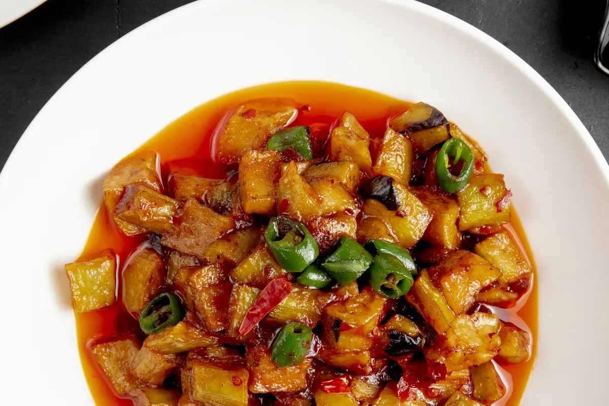 terong saus pedas