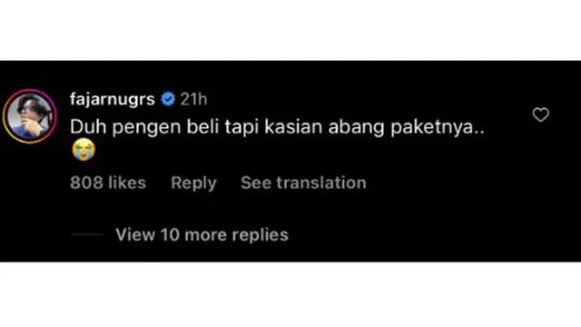 6 Komentar Kocak Rekan Seleb Soal Raffi Ahmad Jual Private Jet di Instagram