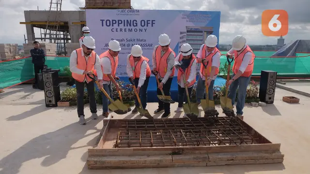 Topping Off RS Mata JEC-Orbita Makassar (Liputan6.com/Fauzan)