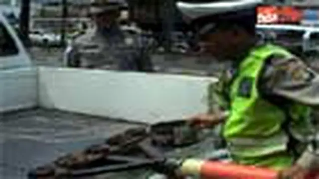 Ranjau Paku Masih Bertebaran di Jakarta