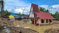 Warga Desa Aek Ngadol Tapanuli Selatan Rayakan Natal dalam Keprihatinan Pasca Banjir Bandang Sumatera