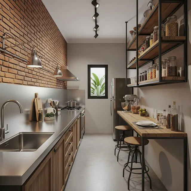 9 Desain Dapur Sempit Memanjang, Solusi Fungsional Hunian Modern