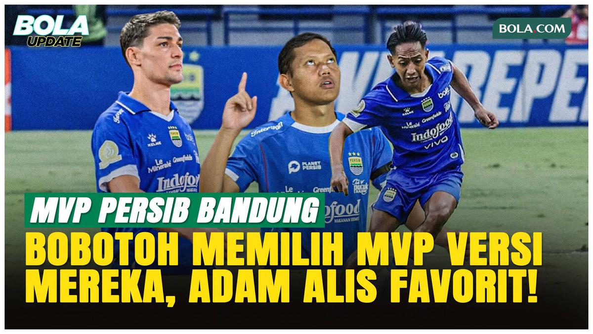 Adam Alis sampai Beckham Putra, Ini Pemain Terbaik Persib Bandung Pilihan Bobotoh