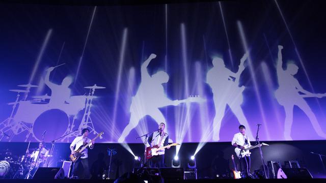Konser Bioskop Hujan Bukti The Rain Layak Jadi Band Terbaik Tanah
