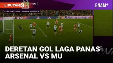 Liga Inggris pertemukan Arsenal dan Manchester United Minggu (22/1) malam. Tim Setan Merah harus terima kekalahan usai ditumbangkan Arsenal 2-3.