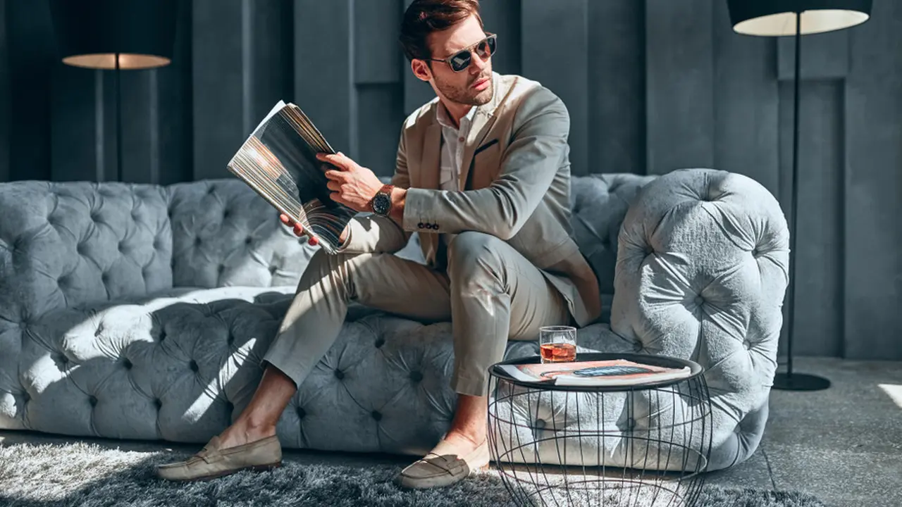 Ilustrasi fashion pria