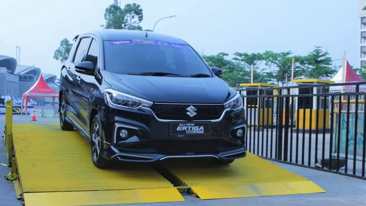 Ertiga Jadi Mobil Suzuki yang banyak Dites di GIIAS 2019 (PT SIS)