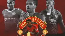 Manchester United - Marcus Rojo, Jesse Lingard, Chris Smalling (Bola.com/Adreanus Titus)