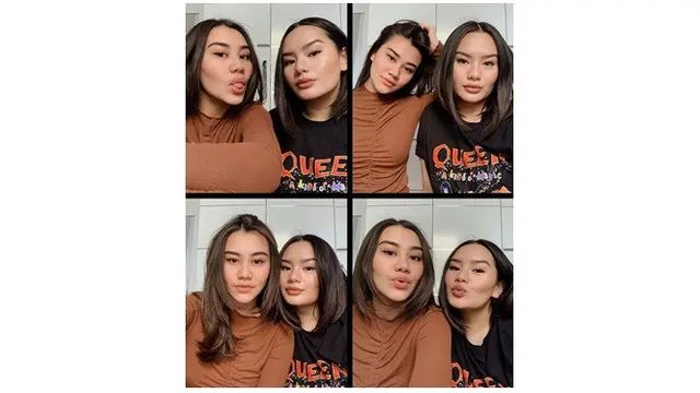 7 Potret Kebersamaan Zahwa dan Aaliyah Massaid, Sibling Goals Banget