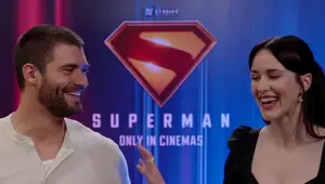 David Corenswet dan Rachel Brosnahan, bintang film Superman (dok. Warner Bros)