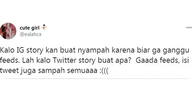 8 Curhatan Netizen Ini Soal Twitter Story atau Fleets Ini Bikin Geleng Kepala