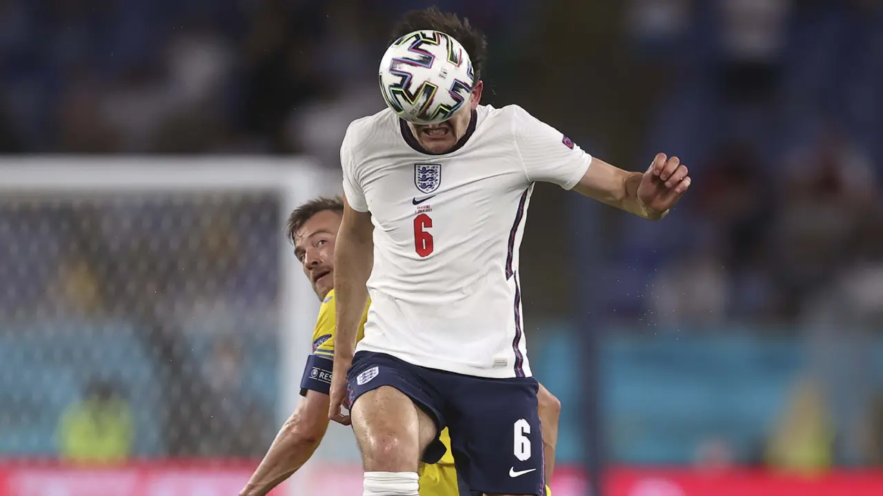Foto Piala Eropa: Goks, Inggris Hajar Ukraina 4 Gol di Perempat Final Euro 2020
