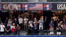 Laga tersebut berakhir dengan kemenangan telak 4-1 tuan rumah Amerika Serikat atas Paraguay. (AFP/Valerie Macon)