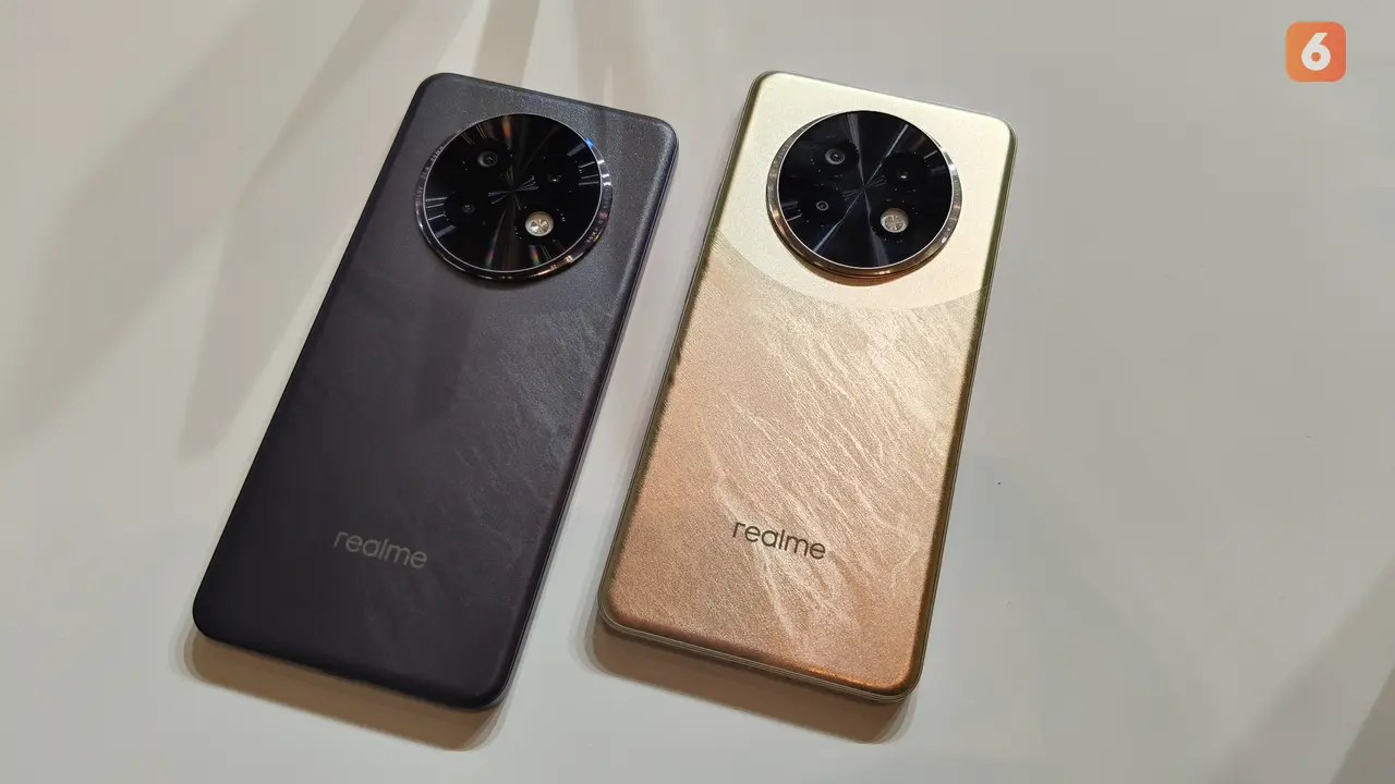 Realme 13 Plus 5G dan 13 5G Resmi Meluncur di Indonesia. (Liputan6.com/ Agustinus Mario Damar)