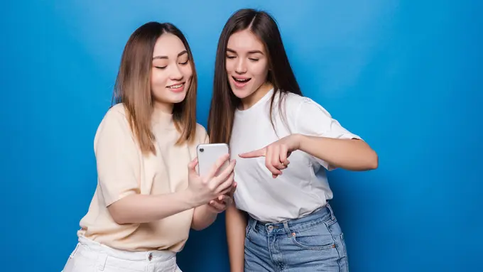 Ilustrasi teman pamer