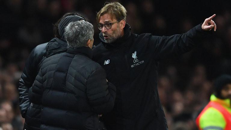 Jurgen Klopp dan Jose Mourinho