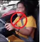 Wanita yang merupakan pemilik kursus mobil di Samarinda jadi viral karena ajarkan anak kecil nyetir. (source: Instagram @fakta.indo)