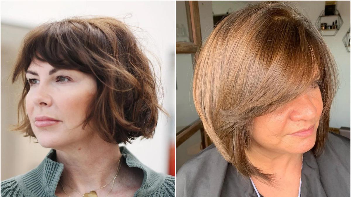 13 Model Rambut untuk Wanita Wajah Bulat Usia 50-an, Tampak 10 Tahun Lebih Muda di 2025