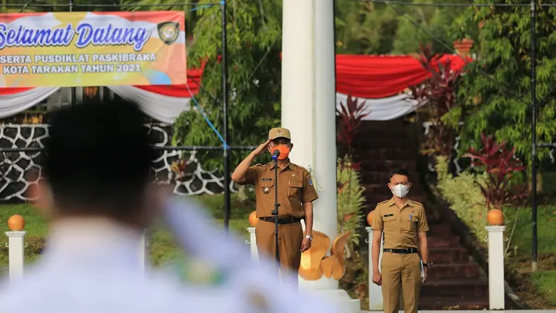 Resmikan Pusdiklat Paskibraka Kota Tarakan, Ini 5 Pesan Wali Kota Khairul