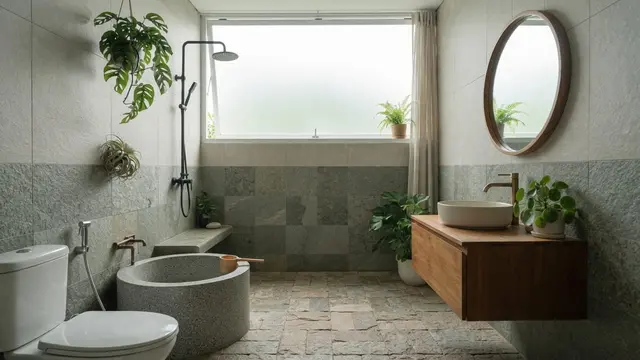 Desain Kamar Mandi Minimalis 2x3
