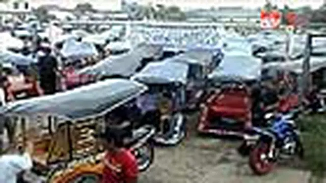 Tukang Becak Motor Minta Diperhatikan Nasibnya