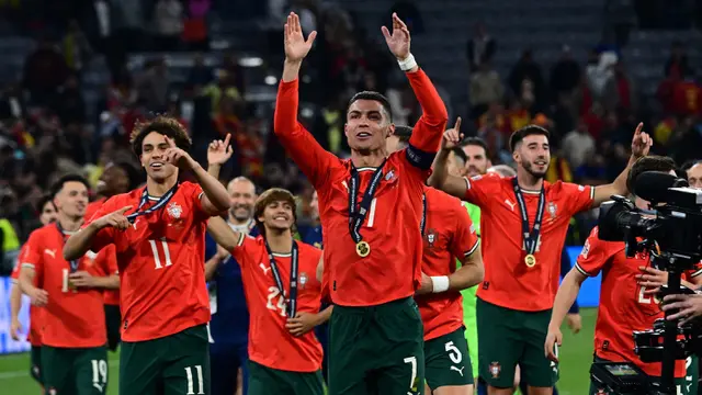 Portugal Juara UEFA Nations League 2025, Cristiano Ronaldo Raih Gelar Internasional Ketiga